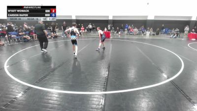 113 lbs Wyatt Womack, Georgia vs Carson Raper, North Carolina