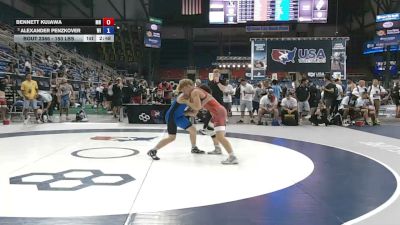 150 lbs Cons. Quarters - Bennett Kujawa, Minnesota vs Alexander Penzkover, Wisconsin
