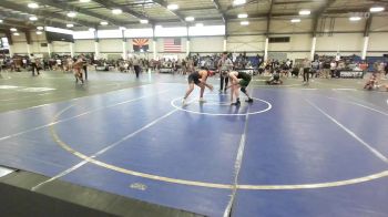 150 lbs Consi Of 8 #1 - Tristan Laughter, No Team vs Dallan Rawlings, Show Low