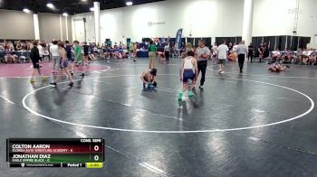 113 lbs Semis & 1st Wrestleback (8 Team) - Colton Aaron, Florida Elite Wrestling Academy vs Jonathan Diaz, Eagle Empire Black