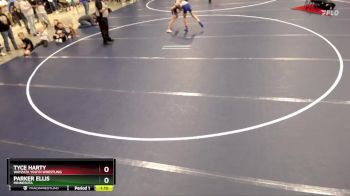 86 lbs Cons. Round 2 - Tyce Harty, Wayzata Youth Wrestling vs Parker Ellis, Minnesota