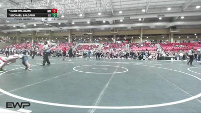 82 lbs Cons. Round 4 - Kane Williams, Maize vs Michael Salgado, Gray County
