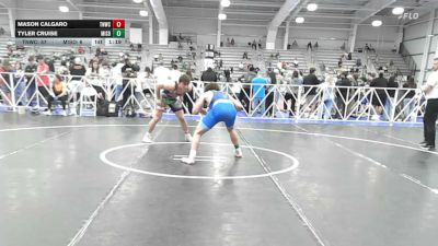 170 lbs Rr Rnd 1 - Mason Calgaro, TNWC Big Macs - HSB vs Tyler Cruise, Misdirection Mat Club - HSB