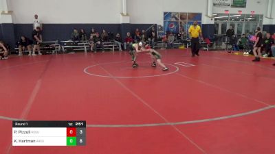 65 lbs Round 1 - Payton Pizzuli, Rogue Wrestling Club vs Kenny Hartman, Ares Wrestling Club