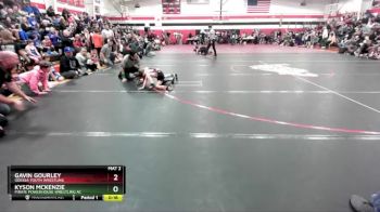 55 lbs Champ. Round 1 - Gavin Gourley, Odessa Youth Wrestling vs Kyson McKenzie, Pirate Powerhouse Wrestling Ac