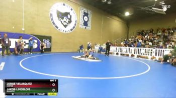 150 lbs Champ. Round 2 - Jakob Lindblom, Righetti vs Jorge Velasquez, Exeter