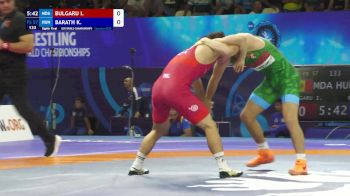 57 kg 1/8 Final - Ion Bulgaru, Moldova vs Karoly Barath, Hugary