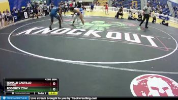 145 Gold Cons. Semi - Roderick Zow, Camden vs Ronald Castillo, Braddock