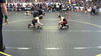 52 lbs Quarterfinal - Nolan Miron, U.P. Elite Wrestling vs Weston Owen, Northwest Red Crushers