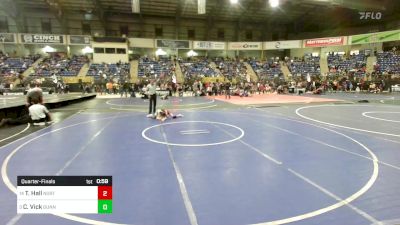 75 lbs Quarterfinal - Tallin Hall, North Fork vs Cody Vick, Gunnison