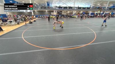 110 lbs Cons. Round 4 - Tony Biondillo, Unattached vs Spencer Fuller, Unattached