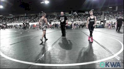 85 lbs Consolation - Ely Garrett, D3 Wrestling Cluib vs Jayden Ortiz, Coweta Tiger Wrestling