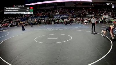 D 1 157 lbs Cons. Round 1 - Ethan Sanders, Walker vs Jackson Deason, Central - B.R.