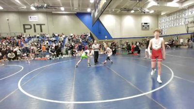 88 lbs Semifinal - Caleb Heyder, Sanderson Wrestling Academy vs Brody Vuksinick, Timpanogos Wrestling