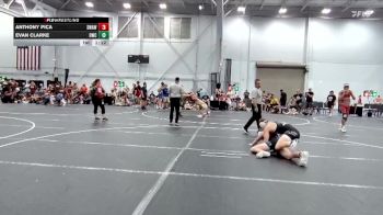 150 lbs Round 5 (6 Team) - Evan Clarke, Outsiders WC vs Anthony Pica, Savage WA White