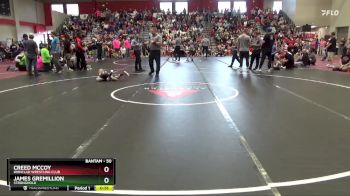 50 lbs 3rd Place Match - Creed McCoy, Ironclad Wrestling Club vs James Gremillion, Stronghold