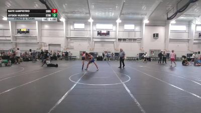 120 lbs Finals (2 Team) - Ayden Hudson, Xtreme Team vs Nate Iampietro, SHWA