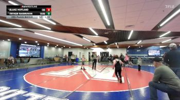 85+ 3rd Place Match - Tryker Rasmuson, Thunder Ridge Outlaws Wrestling Club vs Blake Hofland, Capital Wrestling Club