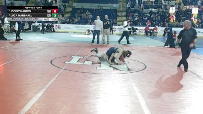 126 lbs Semifinal - Jocelyn Antes, Frontier vs Luca Marshall, Tri-County
