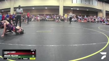 150 lbs Quarterfinal - Judah Carey, CKWA vs Brodie Melzoni, Nolensville Wrestling Club