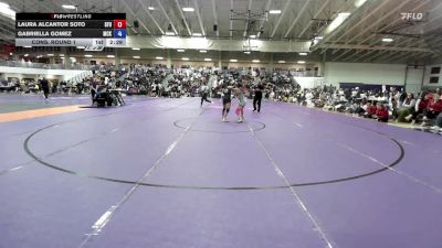 124 lbs Cons. Round 1 - Gabriella Gomez, McKendree University vs Laura Alcantor Soto, Simon Fraser University