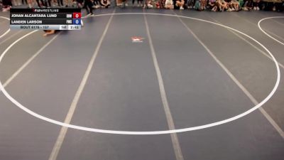 157 lbs 5th Place Match - Johan Alcantara Lund, Super D Wrestling vs Landen Larson, Frontier Wrestling Club