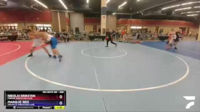 285 lbs Round 2 - Nikolai Krikstan, Finesse Wrestling Club vs Marquis Reis, Valhalla Wrestling Club