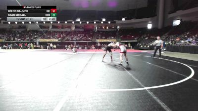 165 lbs Round Of 64 - Justin St. John, Central Florida vs Sean McCall, Springfield Technical CC