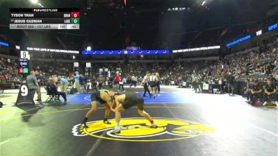 157 lbs Consi Of 16 #2 - Tyson Tran, Granada (NC) vs Jesus Guzman, Lakeside (SS)