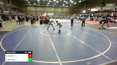 95 lbs Consi Of 8 #2 - Alejandro Norton, Ridge WC vs Eloy Martinez, La Gente WC