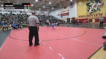 157 lbs 1st Place Match - Blake Cosby, Dundee vs Ivan Arias, Buchanan