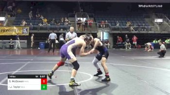 141 lbs Prelims - Seamus McGowan, Western Washington University vs Jake Taylor, West Chester University