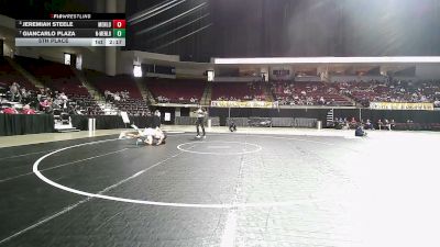 133 lbs 5th Place - Jeremiah Steele, Menlo College (NCAA) vs Giancarlo Plaza, Menlo College (NCWA)