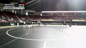 133 lbs 5th Place - Jeremiah Steele, Menlo College (NCAA) vs Giancarlo Plaza, Menlo College (NCWA)