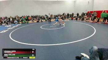 125 lbs Champ. Round 2 - Brie Dollick, Upton vs Viviana Soto, Cheyenne East