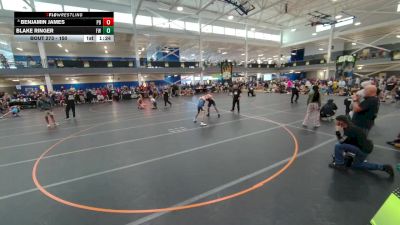 150 lbs Champ. Round 1 - Blake Ringer, Felix Wrestling vs Benjamin James, Unattached