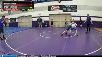 105-106 lbs Round 2 - Tryson Bundy, Pahranagat Valley vs Cason Nicholes, White Pine Jr. Wrestling