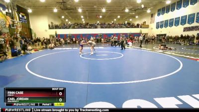 144 lbs Cons. Round 2 - Cael Jordan, University vs Finn Case, CDA 2