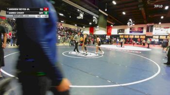 113 lbs Semifinal - James Chudy, Capistrano Valley vs Andrew Reyes Jr., Pacifica/GG
