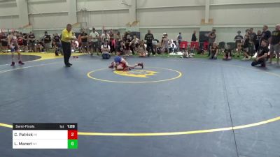 80-S lbs Semifinal - Cole Patrick, MI vs Lucas Maneri, NY