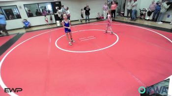 57-62 lbs Rr Rnd 2 - Aeryn Jackson, Locust Grove Youth Wrestling vs Chloe Grimes, Tiger Trained Wrestling