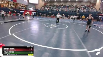 150 lbs Cons. Quarter - Miles Jones, Cedar Park vs Brady Wade, Burleson Centennial