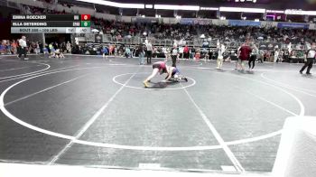 106 lbs Consi Of 4 - Emma Roecker, Big Dog Grappling Academy vs Ella Deterding, Sparta Jr Bulldogs