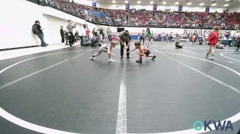 46 lbs Consi Of 4 - Drayson Couch, Del City Little League vs Brantley Rodriques, D3 Wrestling Cluib