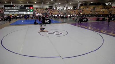 73 lbs Semifinal - Eleanor Hoose, Blackman Wrestling vs Eleanor Thomson, Buckhorn Youth Wrestling Club