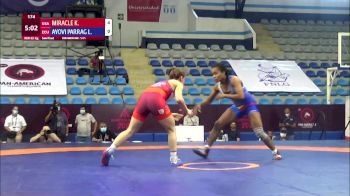 62 kg Semifinal - Kayla Colleen Kiyoko Miracle, United States vs Leonela Aleyda Ayovi Parraga, Ecuador