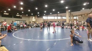 120 lbs Cons. Semi - Justin Kirk, Crossroads Wrestling vs Harleigh Wiley, Morris Fitness