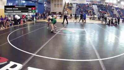 126 Gold Quarterfinal - Miguel Ulloa, Braddock vs Landon Johnson, Fleming Island