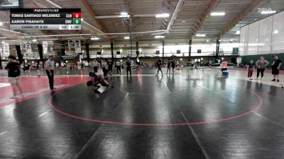126 lbs Consi Of 8 #2 - Tomas Santiago Melendez, Clinic Wrestling FXGB vs Aaron Fisahaye, Unaffiliated