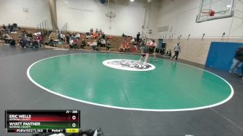 285 lbs 1st Place Match - Eric Wells, Natrona County vs Wyatt Panther, Natrona County
